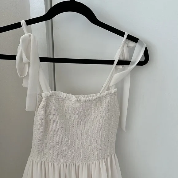 Aritzia Golden Hour White Dress - Picture 2 of 2